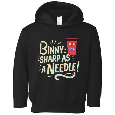 Binny Sharp As A Needle Kensington Avenue Camera Club Toddler Hoodie