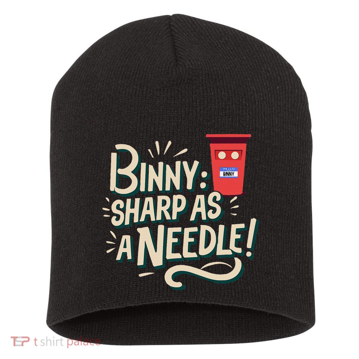 Binny Sharp As A Needle Kensington Avenue Camera Club Short Acrylic Beanie