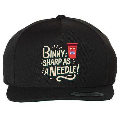 Binny Sharp As A Needle Kensington Avenue Camera Club Wool Snapback Cap