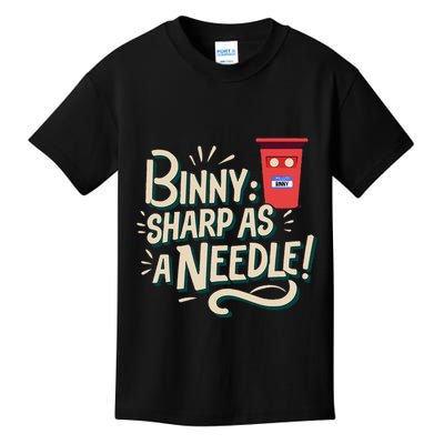 Binny Sharp As A Needle Kensington Avenue Camera Club Kids T-Shirt