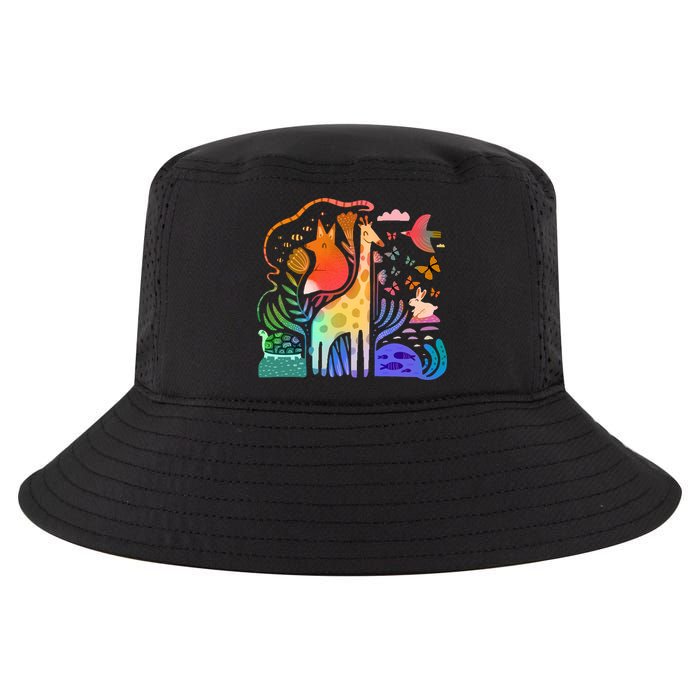 Biodiversity Science Animal Nature Cool Comfort Performance Bucket Hat