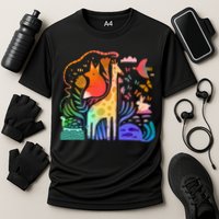Biodiversity Science Animal Nature Cooling Performance Crew T-Shirt