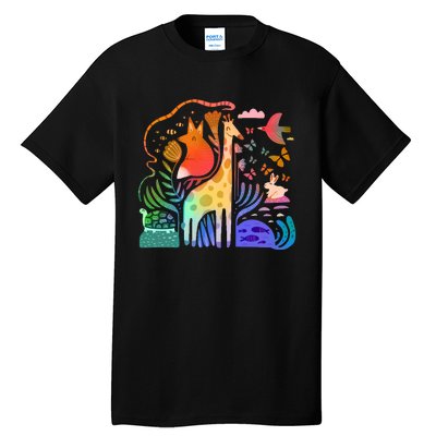 Biodiversity Science Animal Nature Tall T-Shirt