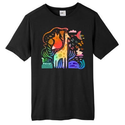 Biodiversity Science Animal Nature Tall Fusion ChromaSoft Performance T-Shirt