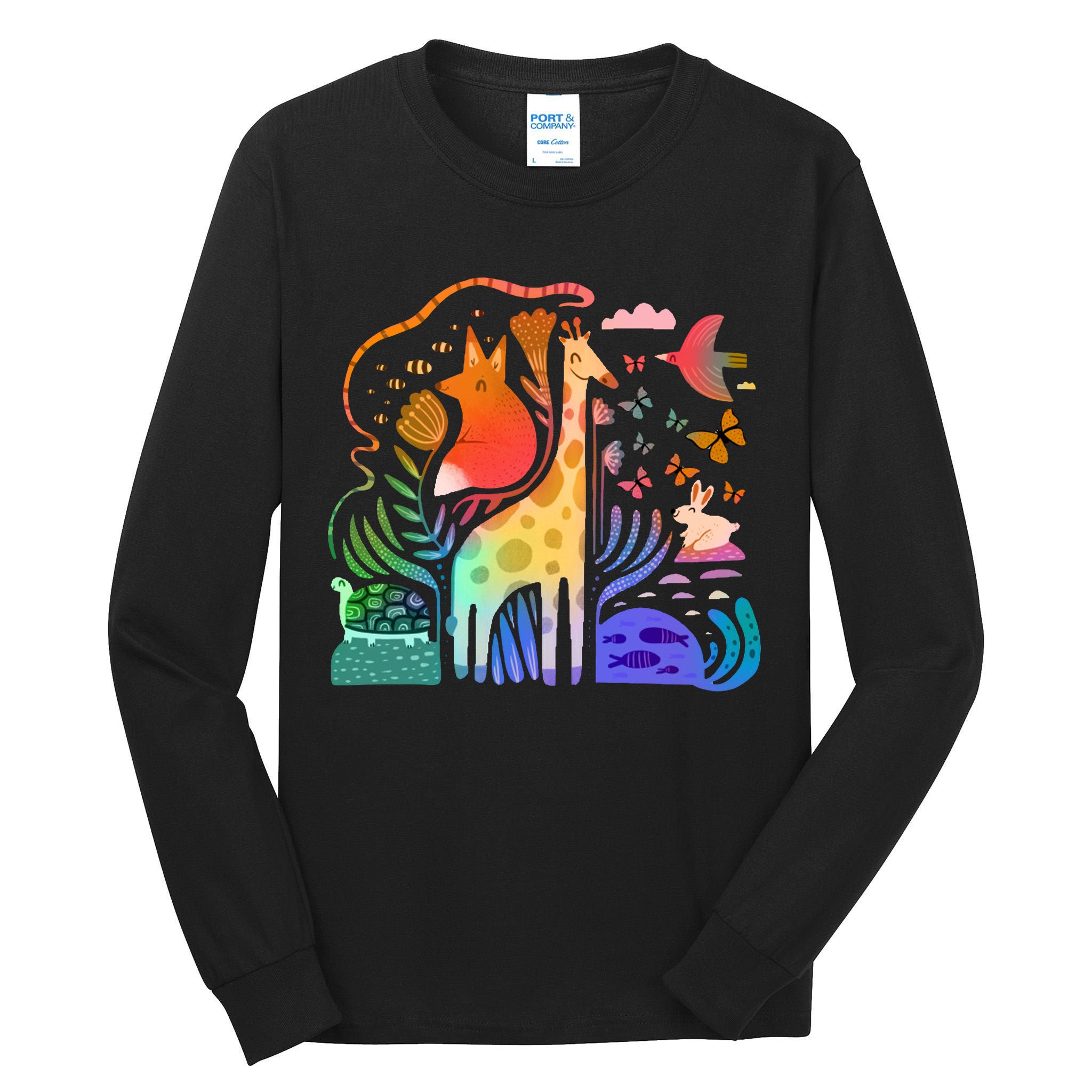 Biodiversity Science Animal Nature Tall Long Sleeve T-Shirt