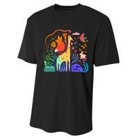 Biodiversity Science Animal Nature Performance Sprint T-Shirt