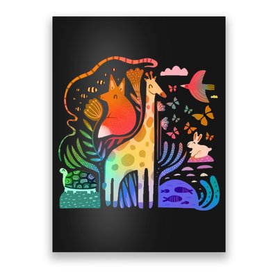 Biodiversity Science Animal Nature Poster