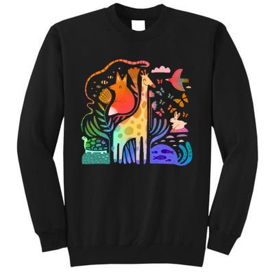 Biodiversity Science Animal Nature Tall Sweatshirt