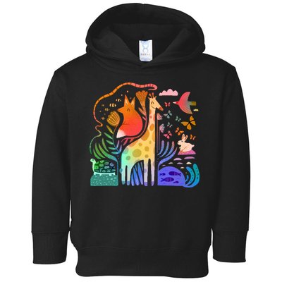 Biodiversity Science Animal Nature Toddler Hoodie