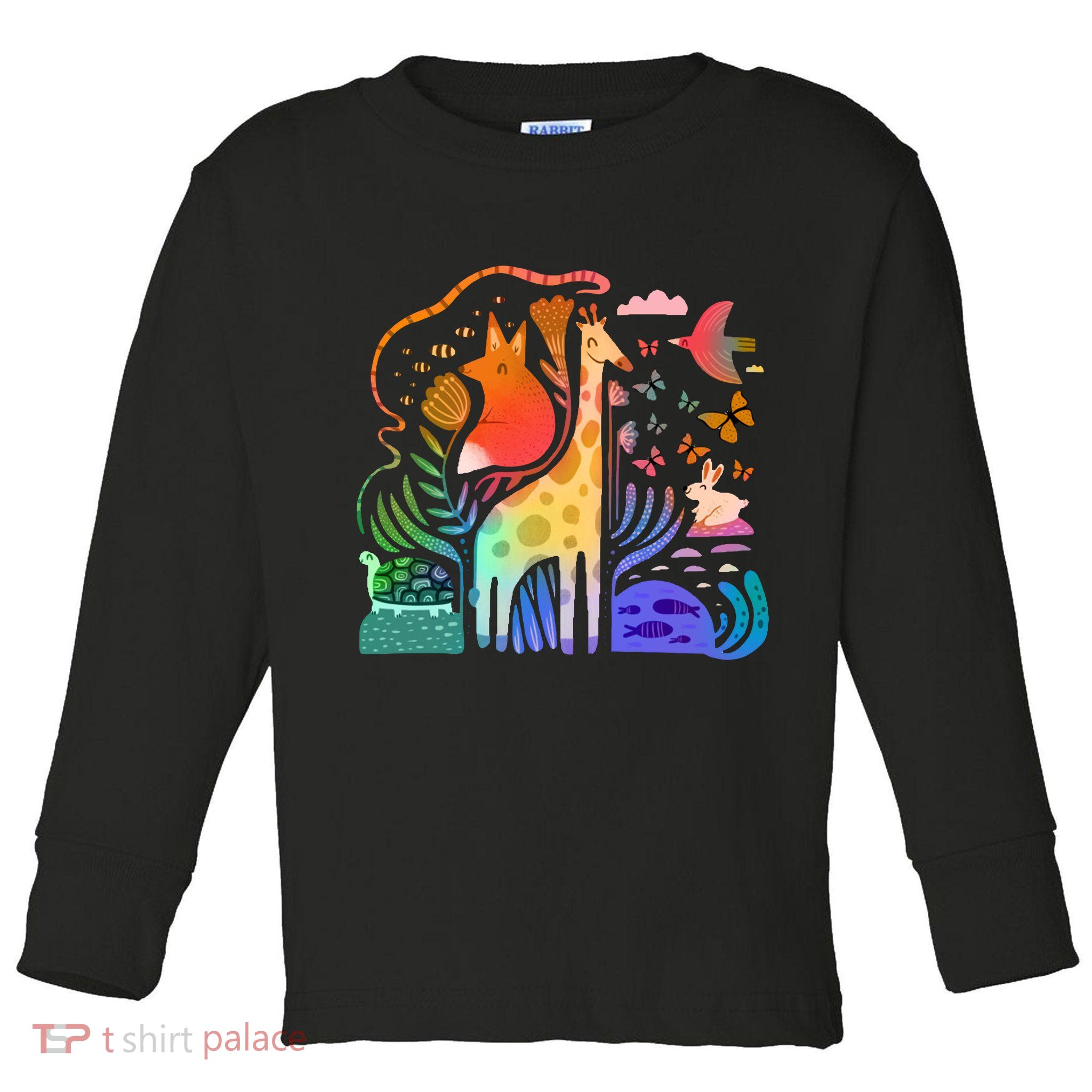 Biodiversity Science Animal Nature Toddler Long Sleeve Shirt