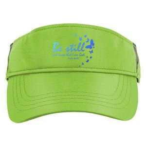 Be Still And Know That I Am God Christian Religious Funny Gift Adult Drive Performance Visor