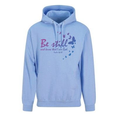 Be Still And Know That I Am God Christian Religious Funny Gift Unisex Surf Hoodie