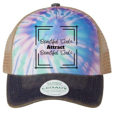 Beautiful Souls Attract Beautiful Souls Summer Legacy Tie Dye Trucker Hat