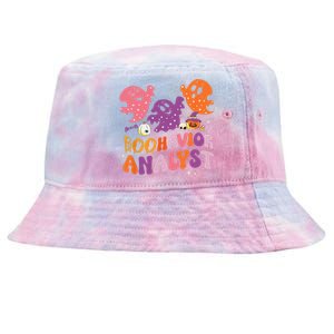 Boohavior Squad Analyst Squad ABA Therapist Halloween Tie-Dyed Bucket Hat