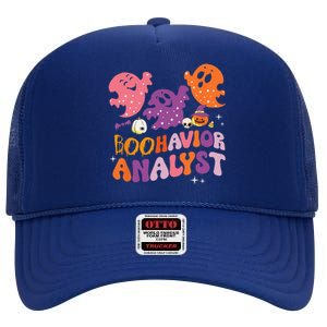 Boohavior Squad Analyst Squad ABA Therapist Halloween High Crown Mesh Back Trucker Hat