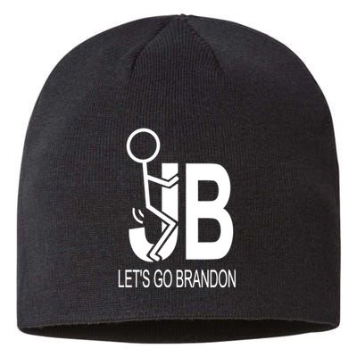 Biden Screwing America LetS Go Brandon Sustainable Beanie