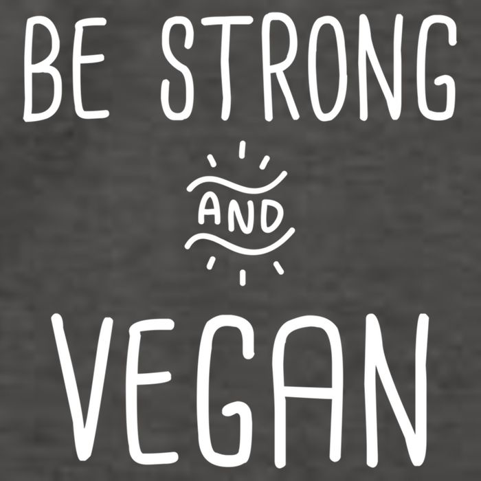 Be Strong And Vegan Design Gift For Christian Vegetarians Gift Vector Backpack