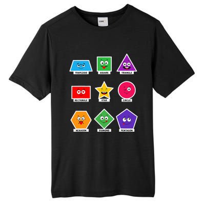 Basic Shapes And Preschoolers Learning Tall Fusion ChromaSoft Performance T-Shirt