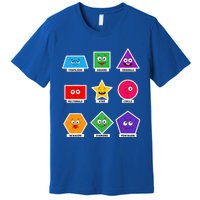 Basic Shapes And Preschoolers Learning Premium T-Shirt