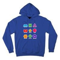 Basic Shapes And Preschoolers Learning Tall Hoodie