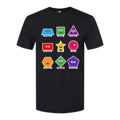 Basic Shapes And Preschoolers Learning Softstyle® CVC T-Shirt