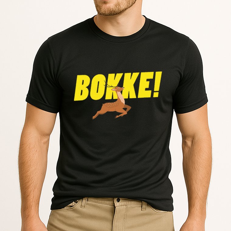 Bokke! South Africa Rugby Springbok South African Cooling Performance Crew T-Shirt