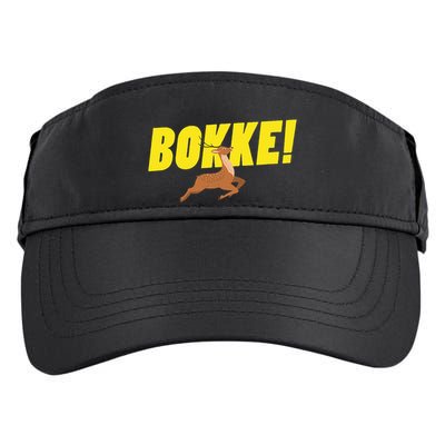 Bokke! South Africa Rugby Springbok South African Adult Drive Performance Visor