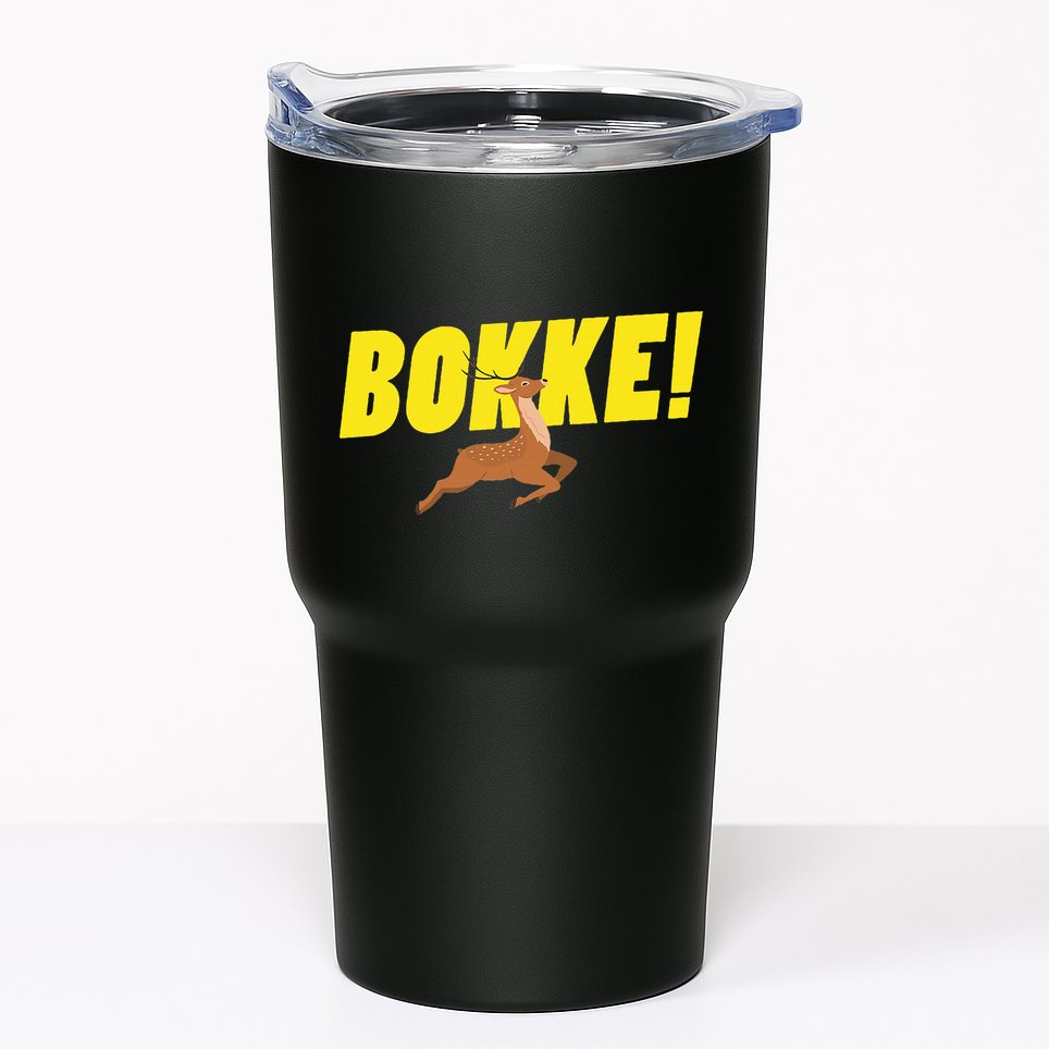 Bokke! South Africa Rugby Springbok South African Tumbler