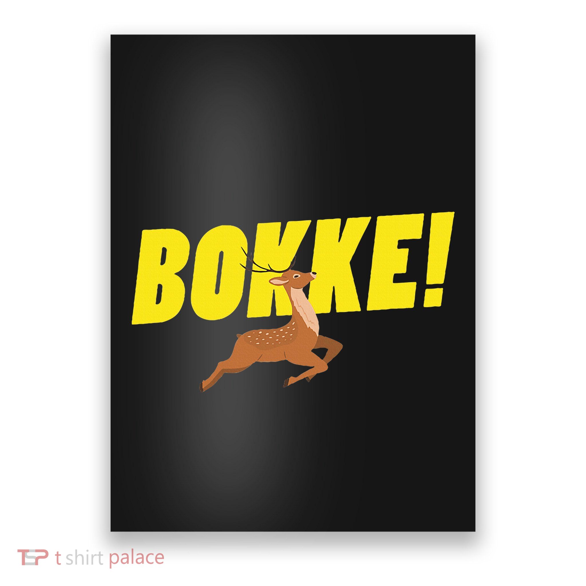 Bokke! South Africa Rugby Springbok South African Poster