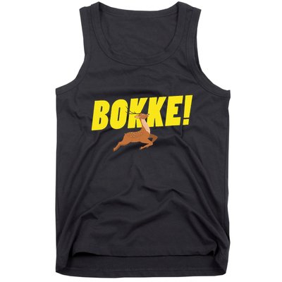 Bokke! South Africa Rugby Springbok South African Tank Top