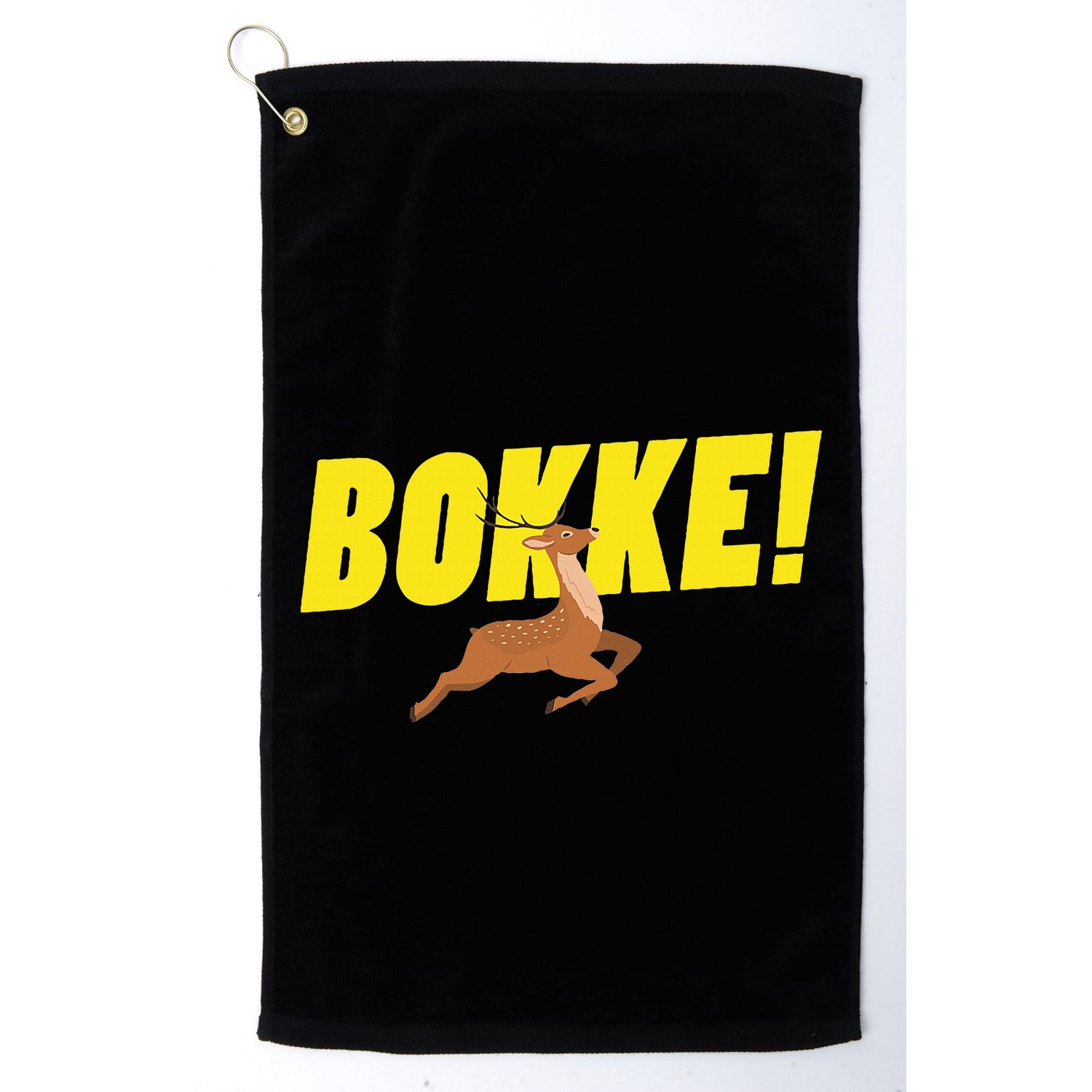 Bokke! South Africa Rugby Springbok South African Golf Towel