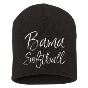 Bama Softball Alabama Southern Tuscaloosa Troy Mobile Shoals Short Acrylic Beanie