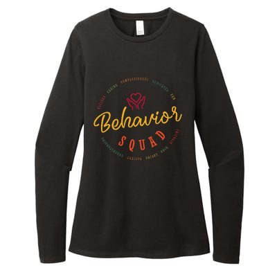 Behavior Specialist Apparel Behavior Squad Womens CVC Long Sleeve Shirt