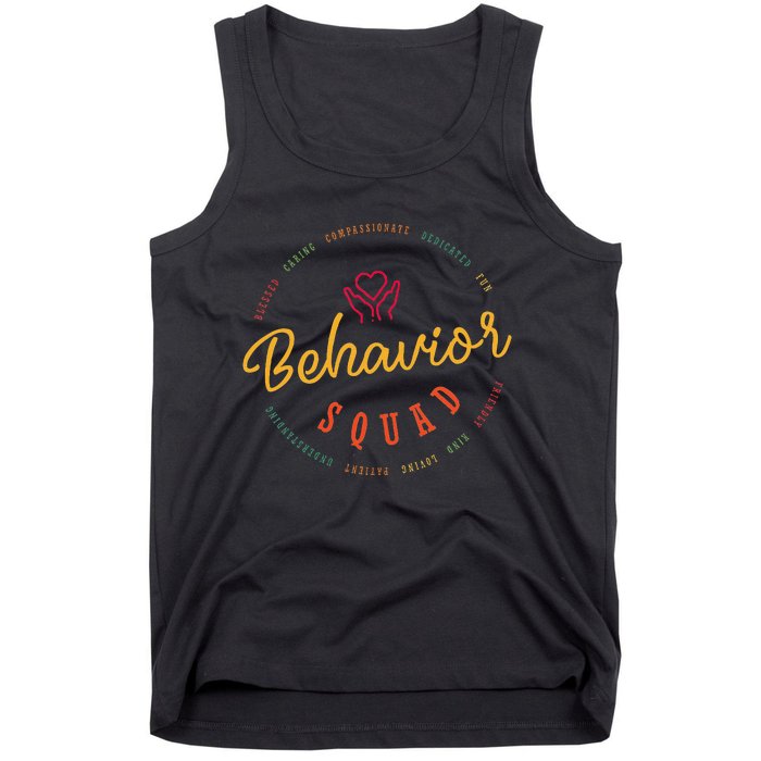 Behavior Specialist Apparel Behavior Squad Tank Top