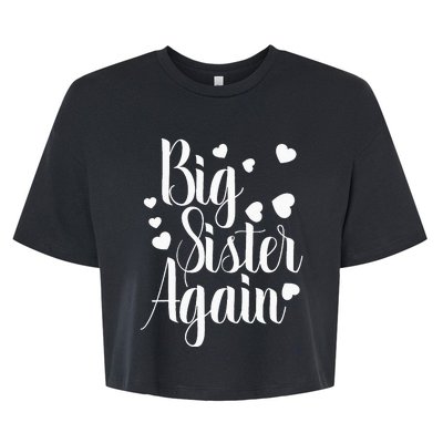 Big Sister Again Bella+Canvas Jersey Crop Tee