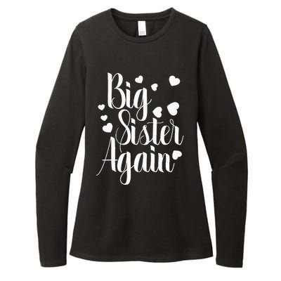 Big Sister Again Womens CVC Long Sleeve Shirt