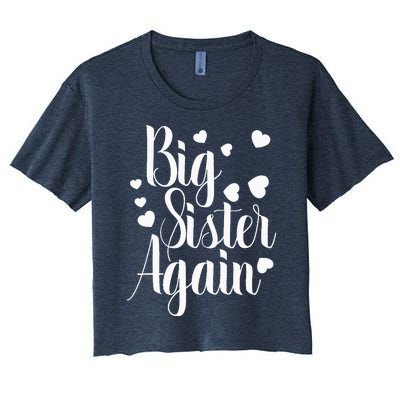 Big Sister Again Women's Crop Top Tee