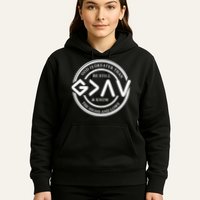 Be Still And Know, God Is Greater Than The Highs And Lows Circle Hoodie