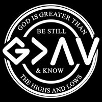 Be Still And Know, God Is Greater Than The Highs And Lows Circle Baby Bodysuit