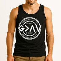 Be Still And Know, God Is Greater Than The Highs And Lows Circle Tank Top