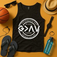 Be Still And Know, God Is Greater Than The Highs And Lows Circle Tank Top
