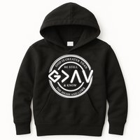 Be Still And Know, God Is Greater Than The Highs And Lows Circle Kids Hoodie