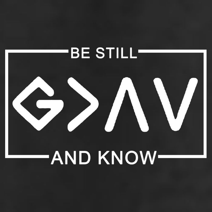 Be Still And Know, God Is Greater Than The Highs And Lows Adult Drive Performance Visor