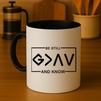 Be Still And Know, God Is Greater Than The Highs And Lows Mug