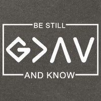 Be Still And Know, God Is Greater Than The Highs And Lows Cotton Canvas Backpack