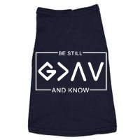 Be Still And Know, God Is Greater Than The Highs And Lows Doggie Tank