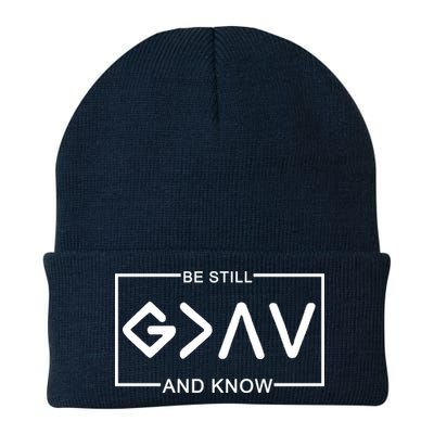Be Still And Know, God Is Greater Than The Highs And Lows Beanie