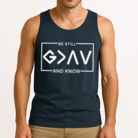 Be Still And Know, God Is Greater Than The Highs And Lows Tank Top