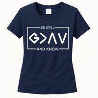 Be Still And Know, God Is Greater Than The Highs And Lows Womens T-Shirt
