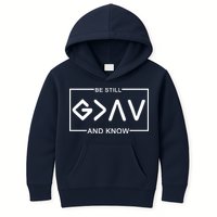 Be Still And Know, God Is Greater Than The Highs And Lows Kids Hoodie